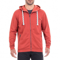 Bluza w kolorze pomarańczowym. Brązowe bluzy męskie Jeep, z nadrukiem. W wyprzedaży za 119.95 zł.