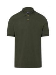Nils Sundström koszulka polo Mężczyźni Bawełna zielony, XXL. Zielone koszulki polo męskie Nils Sundström, m, bez wzorów, z bawełny, bez kołnierzyka, bez ramiączek. Za 89.95 zł.