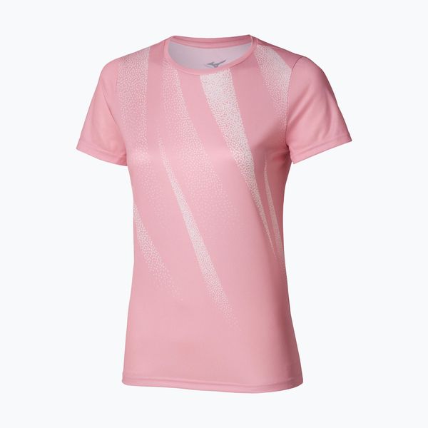 Koszulka do biegania damska Mizuno Core Graphic Tee. Czerwone koszule nocne damskie Mizuno, l, bez wzorów, z materiału, klasyczne, bez kołnierzyka. Za 82.99 zł.