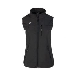 Kurtka VALLEY W Soft Shell AWPS | Wodoodporna, wiatroszczelna i termiczna z maks. Czarne kurtki damskie IZAS, m, bez wzorów, z materiału, bez kaptura. Za 313.00 zł.