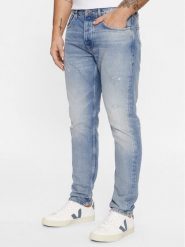 Pepe Jeans Jeansy PM207392RH1 Niebieski Slim Taper Fit. Niebieskie jeansy męskie Pepe Jeans. Za 299.99 zł.