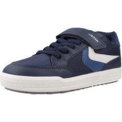 Buty GEOX J ARZACH BOY Niebieski. Niebieskie trekkingi męskie Geox, trekkingowe. Za 195.99 zł.