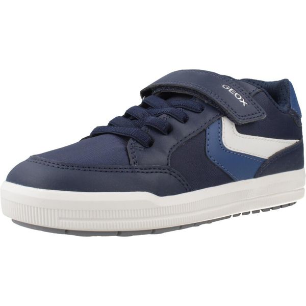 Buty GEOX J ARZACH BOY Niebieski. Niebieskie trekkingi męskie Geox, trekkingowe. Za 195.99 zł.