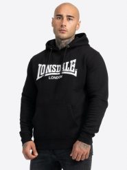 Bluza z kapturem Lonsdale Wolterton. Białe bluzy męskie Lonsdale, xl, bez wzorów, z dresówki, z kapturem. Za 248.00 zł.