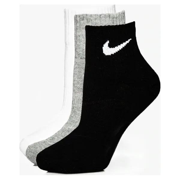 Nike Skarpety 3Ppk Quarter Mix , multicolor, rozmiar L. Skarpety damskie Nike, bez wzorów, z bawełny. Za 39.99 zł.