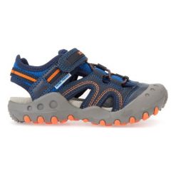 Geox Sandały Chłopięce Kyle, 34 Niebieski. Buty sportowe chłopięce marki Geox. W wyprzedaży za 169.00 zł.