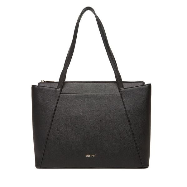 Torebka JENNY. Czarne torebki do ręki damskie Jenny, bez wzorów, bez dodatków. Za 149.99 zł.