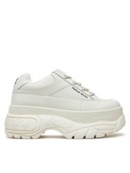 Naked Wolfe Sneakersy Sporty Biały. Białe obuwie sportowe damskie Naked Wolfe, bez wzorów, ze skóry. Za 569.99 zł.