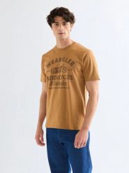 MESKA KOSZULKA WRANGLER AMERICANA TEE CHIPMUNK 112377952. T-shirty męskie Wrangler, l, bez wzorów, bez kołnierzyka. Za 69.99 zł.