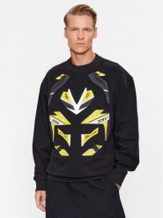 Boss Bluza WeBikerGear 50497103 Czarny Relaxed Fit. Czarne bluzy męskie Boss, l, bez wzorów, z bawełny, bez kaptura. Za 759.99 zł.