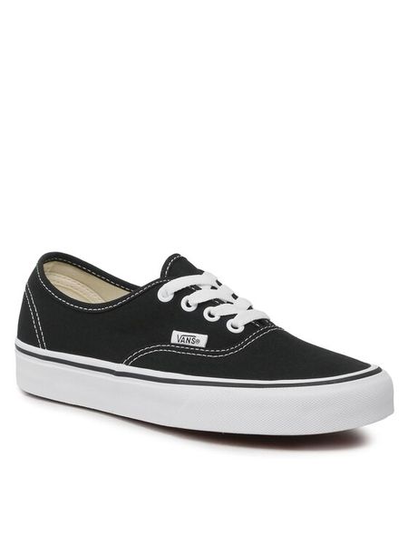 Vans Tenisówki Authentic VN000EE3BLK1 Czarny. Czarne trampki i tenisówki damskie Vans, bez wzorów, z materiału, bez zapięcia. Za 319.99 zł.