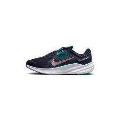 Buty do biegania damskie Nike Quest 5. Niebieskie obuwie sportowe damskie Nike, bez wzorów, z materiału, do biegania. Za 311.00 zł.