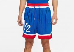 Spodenki męskie nike lil' penny dri-fit premium shorts game royal. Niebieskie szorty męskie Nike, l, z aplikacjami, z dzianiny. Za 302.00 zł.