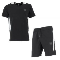 Zestaw krótki T-shirt Helvetica 40 LACAGE. Białe t-shirty męskie HELVETICA, m, bez wzorów, z bawełny, eleganckie, bez kołnierzyka. Za 363.95 zł.