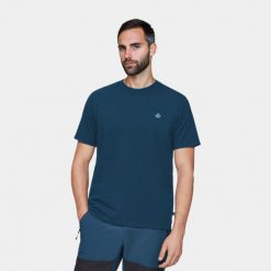 Koszulka męska Alpinus Tokat. Czarne koszulki polo męskie Alpinus, m, bez wzorów, z bawełny, eleganckie, bez ramiączek. Za 89.00 zł.