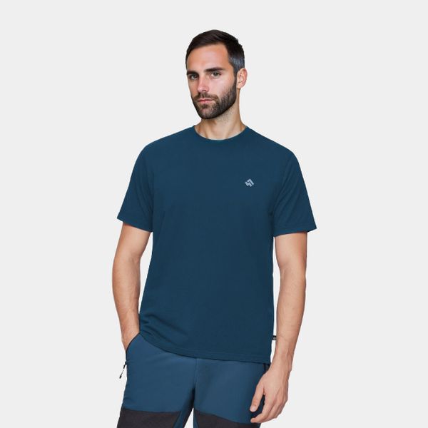 Koszulka męska Alpinus Tokat. Czarne koszulki polo męskie Alpinus, m, bez wzorów, z bawełny, eleganckie, bez ramiączek. Za 89.00 zł.