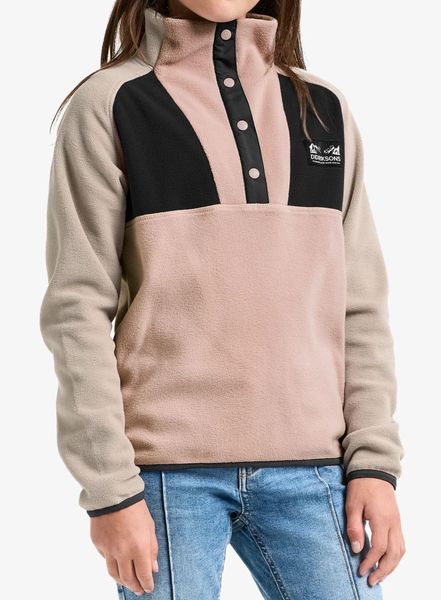 Bluza dziewczęca Didriksons Yokto 1/2 Btn 2. Czerwone bluzy dla dziewczynek Didriksons, bez wzorów, z materiału, bez ramiączek, bez kaptura. Za 207.10 zł.