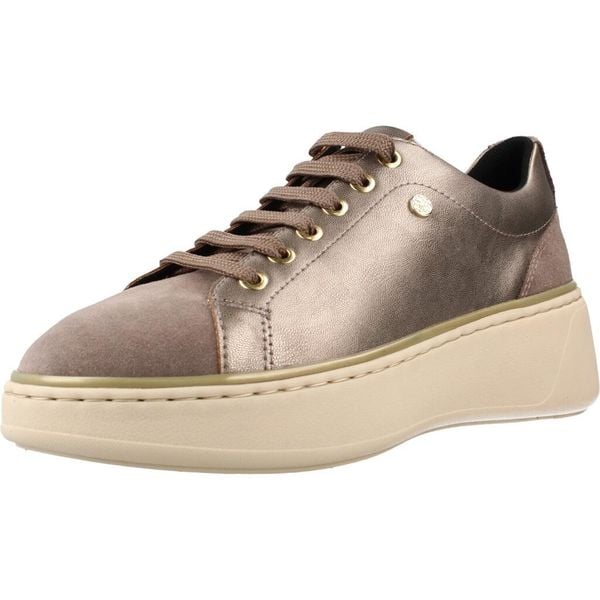 Buty GEOX D SUNNETTY Szary. Szare obuwie sportowe damskie Geox, na fitness i siłownię. Za 388.99 zł.