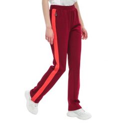 Spodnie dresowe damskie Fila Nery Track. Czerwone legginsy damskie Under Armour, s, bez wzorów, z bawełny, sportowe, na jogę i pilates. Za 206.00 zł.