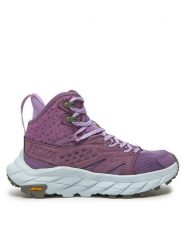 Hoka Trekkingi Anacapa Breeze Mid 1134506 Błękitny. Niebieskie obuwie sportowe damskie HOKA, trekkingowe. Za 789.99 zł.