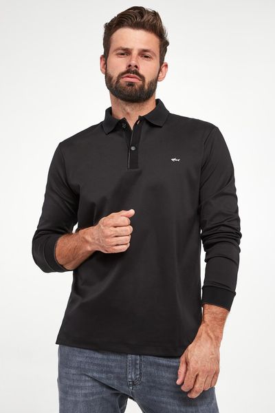 Longsleeve polo męski PAUL&SHARK. Bluzki z długim rękawem męskie PAUL&SHARK, m, bez wzorów, bez kołnierzyka. W wyprzedaży za 746.85 zł.