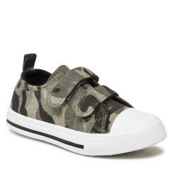 Trampki Action Boy. Zielone trampki i tenisówki chłopięce Action Boy, bez wzorów, bez zapięcia. Za 69.99 zł.