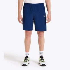 Spodenki krótkie męskie DIADORA SHORT COURT. Niebieskie szorty męskie Diadora, m, bez wzorów. Za 49.99 zł.