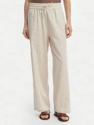 ONLY Spodnie materiałowe Tizana 15319090 Beżowy Regular Fit. Brązowe spodnie materiałowe damskie Only, l, bez wzorów, z bawełny. Za 149.99 zł.