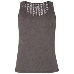 Koszulka damska PROTEST BECCLES 21 singlet. Szare t-shirty damskie Protest, bez wzorów, bez kołnierzyka. W wyprzedaży za 58.50 zł.