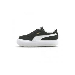 Buty do chodzenia damskie Puma SUEDE MAYU. Czarne obuwie sportowe damskie Puma, bez wzorów, trekkingowe, Puma Suede. Za 149.00 zł.