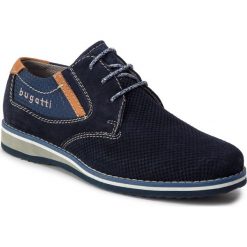 Półbuty BUGATTI - 311-68404-1400 Dark Blue 4100. Półbuty na co dzień męskie marki Bugatti. Za 339.00 zł.