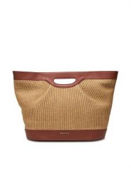 Marciano Guess Torebka 5GGZ22 7333A Brązowy. Brązowe torebki do ręki damskie Marciano Guess, z aplikacjami, z materiału, bez dodatków. Za 639.99 zł.