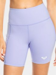 Roxy Legginsy Heart Biker Ndst ERJNS03435 Niebieski Slim Fit. Niebieskie legginsy damskie Roxy, m, bez wzorów, z syntetyku. Za 119.99 zł.