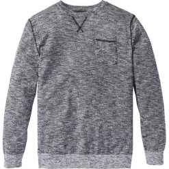 Sweter Regular Fit bonprix czarno-biały melanż. Swetry przez głowę męskie marki Giacomo Conti. Za 49.99 zł.