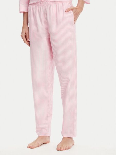 United Colors Of Benetton Spodnie piżamowe 4QFZ3F00L Różowy Regular Fit. Czerwone piżamy damskie United Colors Of Benetton, l, bez wzorów, z bawełny, bez ramiączek. Za 109.99 zł.