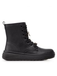 Geox Kozaki J Phaolae G. A J26ETA-000BC C9999 S Czarny. Czarne buty zimowe dziewczęce Geox, bez wzorów, ze skóry, bez zapięcia. Za 379.99 zł.