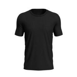Męska Koszulka Z Okrągłym Dekoltem Morgan. Czarne koszulki sportowe męskie Stedman, m, bez wzorów, bez kołnierzyka, bez ramiączek, trekkingowe. Za 45.99 zł.