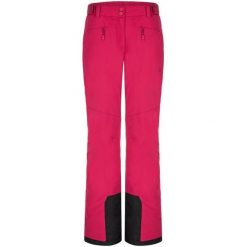 Damskie spodnie narciarskie Loap Olka, rozmiar L. Czarne spodnie materiałowe damskie GLENMUIR, na zimę, l, bez wzorów, sportowe, narciarskie. Za 261.99 zł.