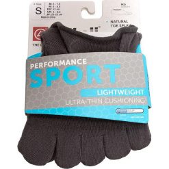 Skarpety Stopki Unisex INJINJI - 052100 Charcoal. Szare skarpety damskie Injinji, bez wzorów, z materiału. Za 54.99 zł.
