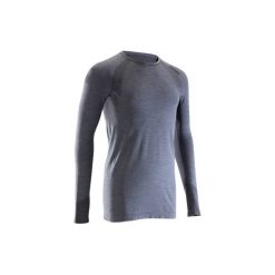 Koszulka Seamless męska. Szare bluzki z długim rękawem męskie SIMOND. Za 84.99 zł.