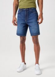 WRANGLER MESKIE SZORTY FRONTIER SHORT EASY GOING 112350820 W16W017984. Białe szorty męskie Wrangler, na lato, m, bez wzorów, z bawełny, casualowe. Za 189.99 zł.