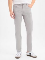 BRAX Chino - Cadiz Mężczyźni Bawełna szary, 32-32. Szare spodnie materiałowe męskie Brax, m, bez wzorów, z bawełny. Za 499.95 zł.