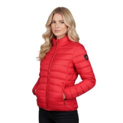 Kurtka turystyczna damska Geographical Norway Areca. Czerwone kurtki damskie Geographical Norway, m, bez wzorów, z poliamidu, bez kaptura. Za 222.00 zł.