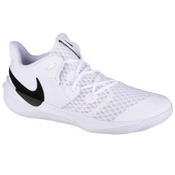 Buty siatkarskie męskie Nike Zoom Hyperspeed Court. Białe buty sportowe męskie Nike, z materiału, bez zapięcia, do siatkówki, nike zoom. Za 364.00 zł.