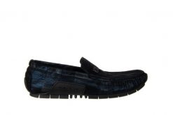 Mokasyny John Doubare Y198-109 Black 104177, Czarny, Skóra naturalna - 44. Czarne mokasyny męskie John Doubare, z materiału, eleganckie. W wyprzedaży za 449.99 zł.