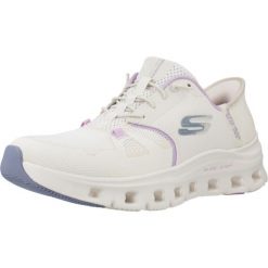Buty Kobieta Skechers Glide-Step Pro biały. Brązowe obuwie sportowe damskie Skechers, bez wzorów, z syntetyku, trekkingowe, Skechers Sport. Za 387.99 zł.