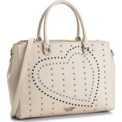 Torebka MY TWIN - Tote RS8TFN Ric/Cuore 02394. Brązowe torby na ramię damskie My Twin, bez wzorów, ze skóry ekologicznej, klasyczne, bez dodatków. W wyprzedaży za 499.00 zł.