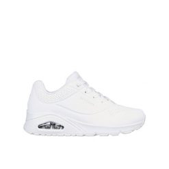 Buty na co dzień damskie SKECHERS UNO STAND ON AIR eko skóra. Białe obuwie sportowe damskie Skechers, bez wzorów, ze skóry, trekkingowe, Skechers Sport. Za 303.00 zł.