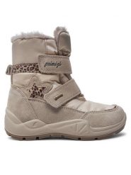 Primigi Śniegowce 6878544 S GORE-TEX Beżowy. Brązowe buty zimowe dziewczęce Primigi, z gore-texu, bez zapięcia. Za 499.99 zł.