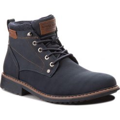 Kozaki LANETTI - MP07-16860-03 Navy. Niebieskie kozaki męskie Lanetti, z materiału. Za 139.99 zł.